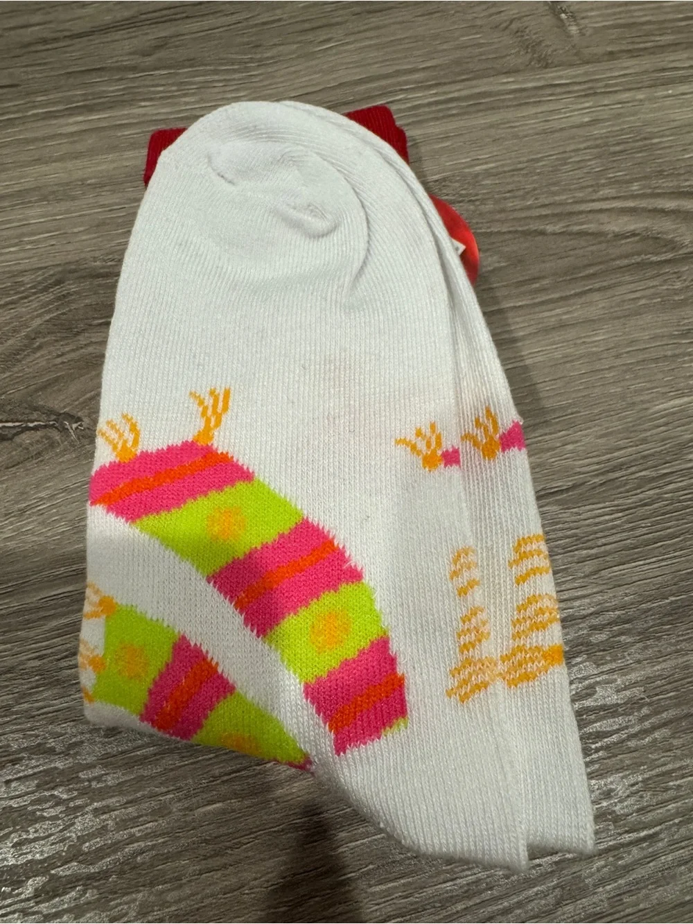 ⛄️ Snowman Women’s Socks New With Tags Size 9-11 - Red, White, Pink, & Green